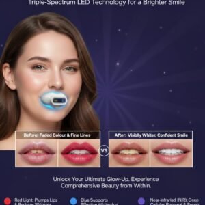 LP01 by Trendlox - The future of oral and lip radiance. Before and after image