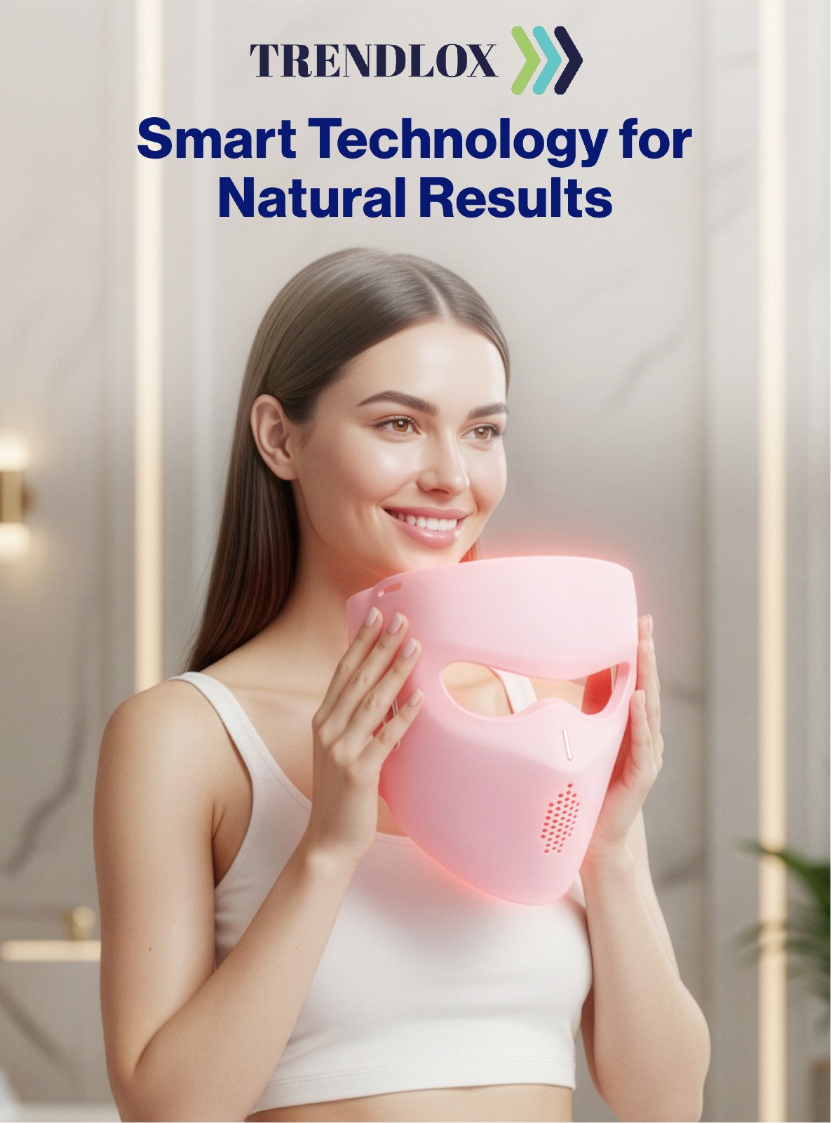 Trendlox Smart technology for natural results trendloxcom Trendlox: Smart technology for natural results Trendlox: Smart technology for natural results TX 4D LED Light Therapy Mask - Face & Neck Rejuvenation trendlox.com